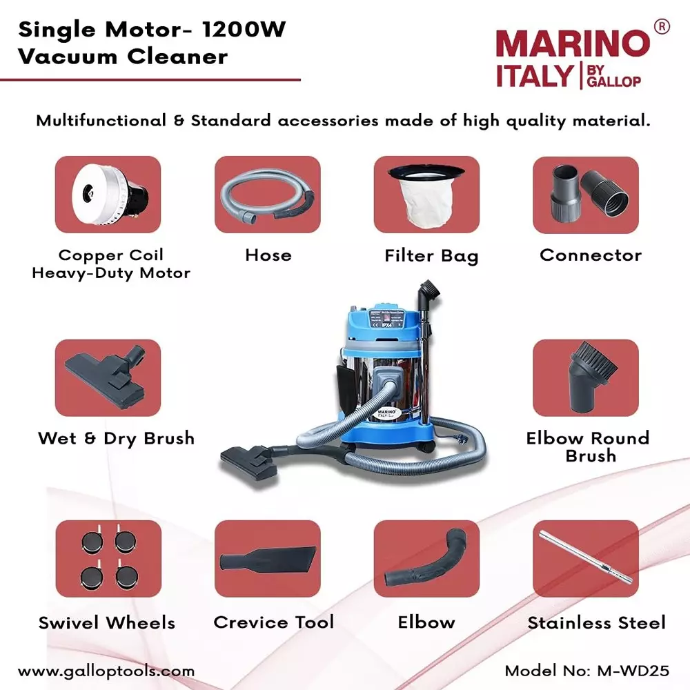 marino-italy-by-gallop-single-motor-vacuum-cleaners-1200-w-wet-and-dry-20-l-capacity-m-wd25