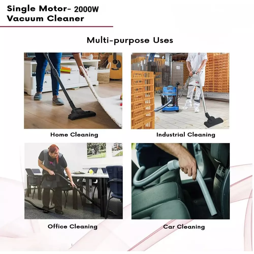 DAYURI 25 L Electric Wet & Dry Vaccum Cleaner 2000 W, DA-VC5156