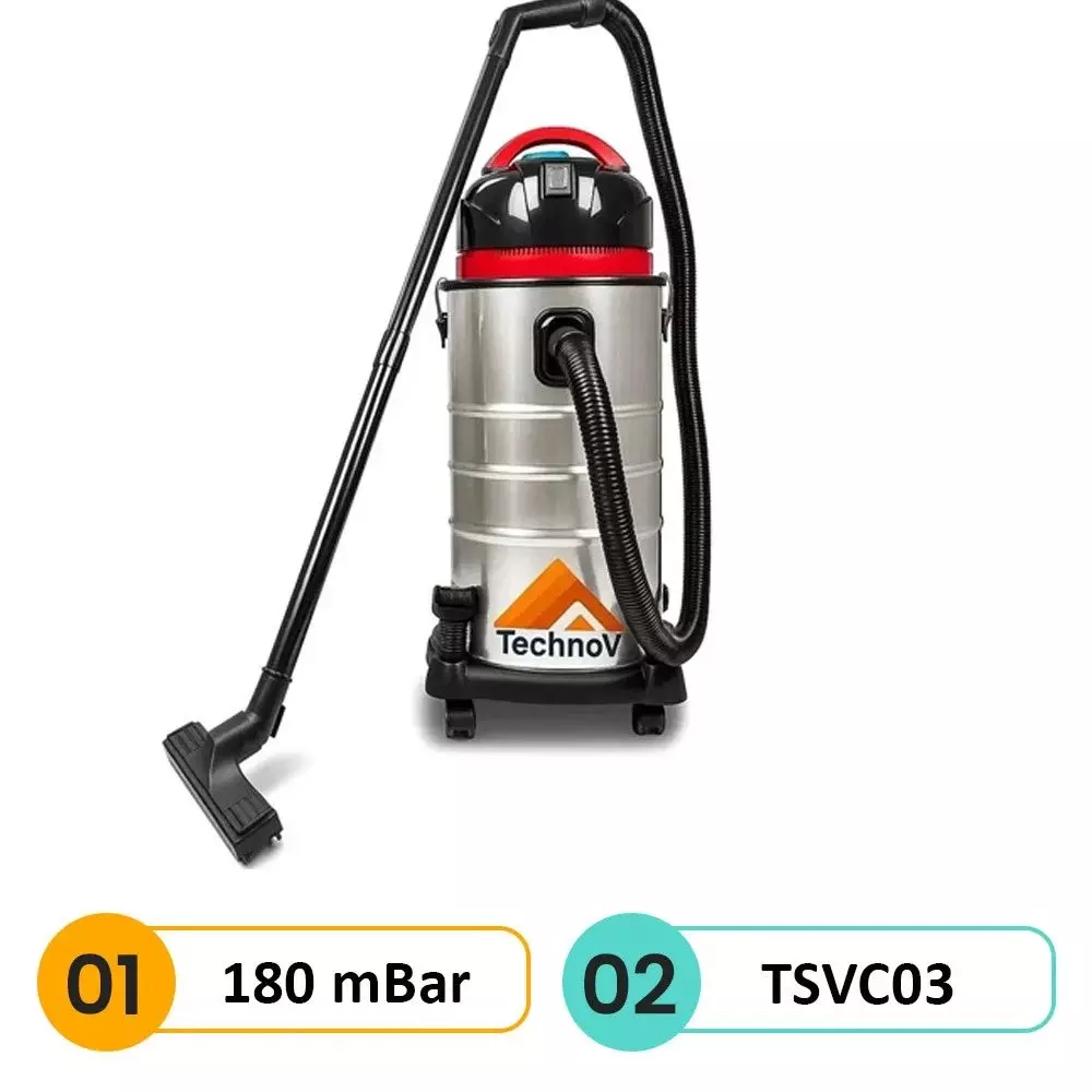 technov-60-l-dry-vacuum-cleaner-electric-corded-180-mbar-pressure-suitable-for-cars-tsvc03