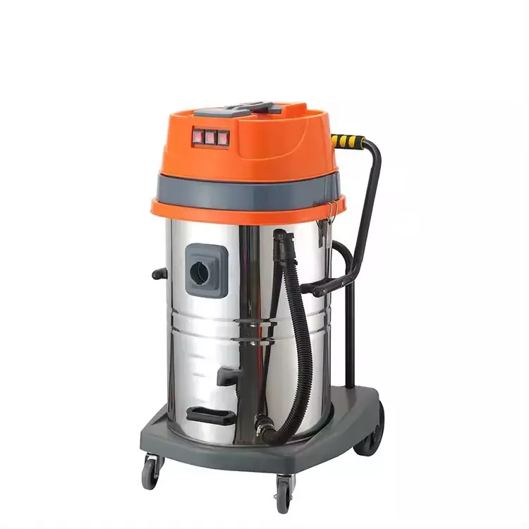 HUKUMS 80 L Capacity Vaccum Cleaner Wet & Dry (Grey, Yellow)