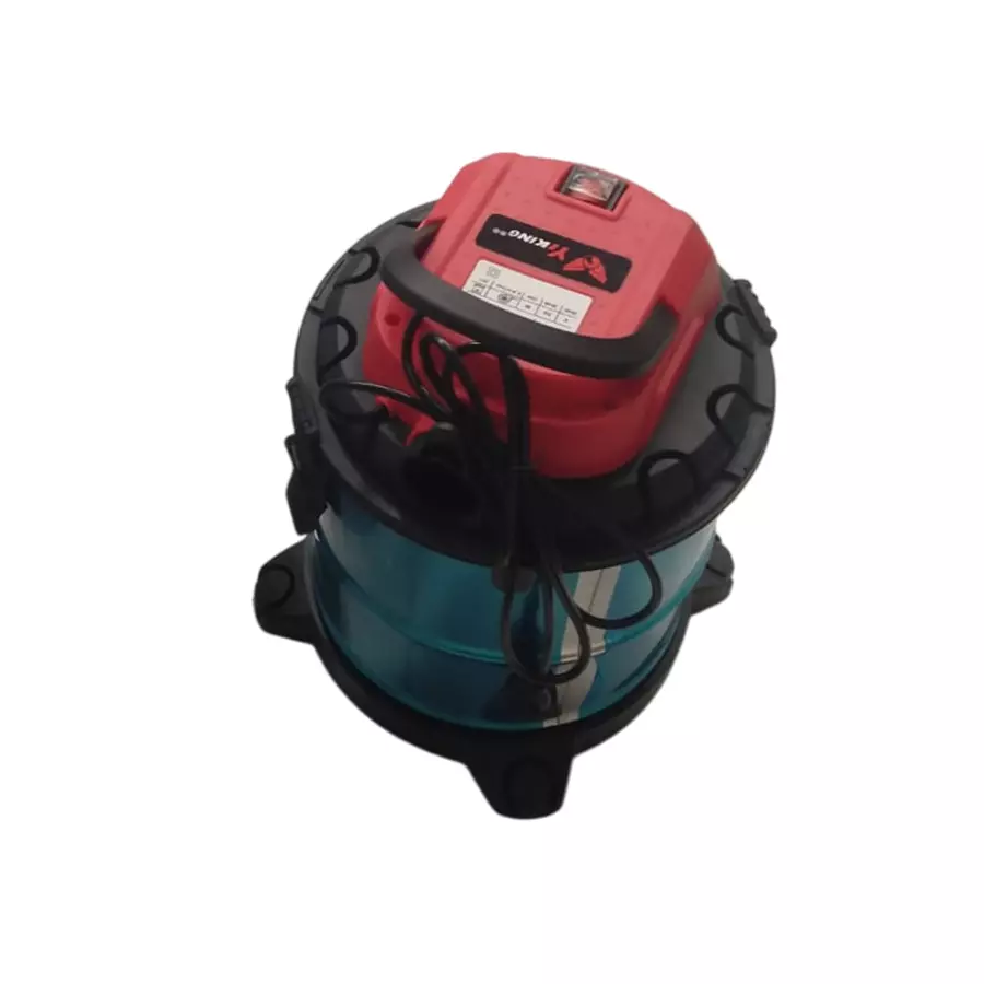 YIKING 20 L Wet & Dry Vaccum Cleaner with Copper Winding Motor & Accessories WVC-20B