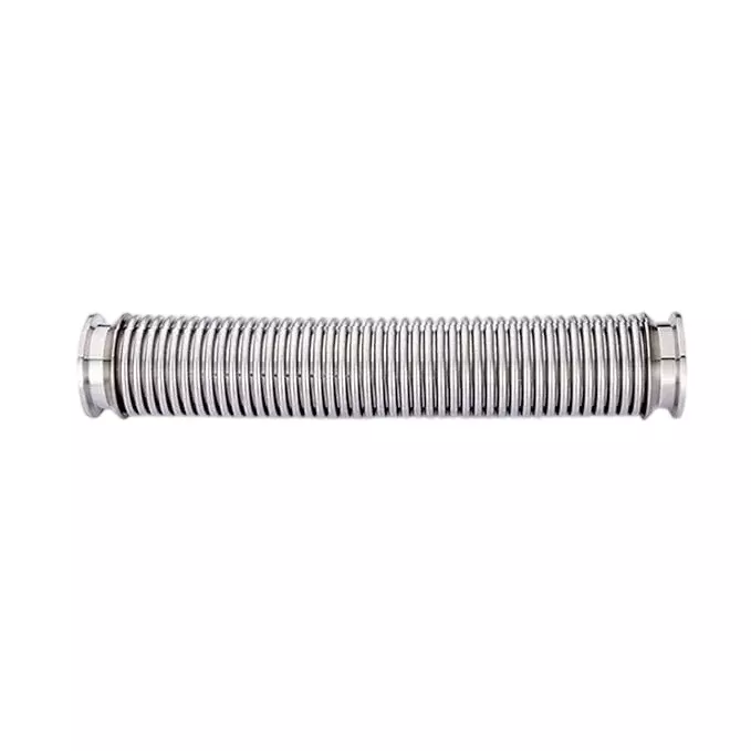 Ultrahivac Vacuum Bellow Hose KF-50 Stainless Steel 1500 mm Flexible Length