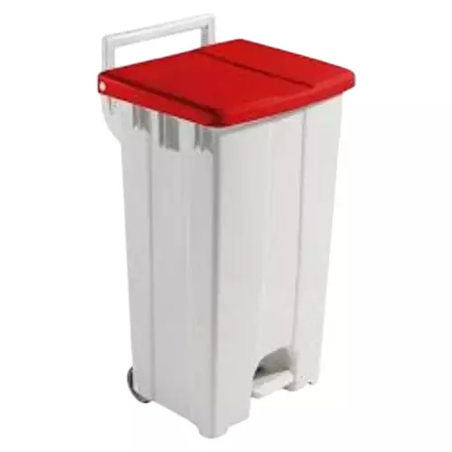 Roots Lid 90 L Red Plastic for Derby Bin, TTS080711