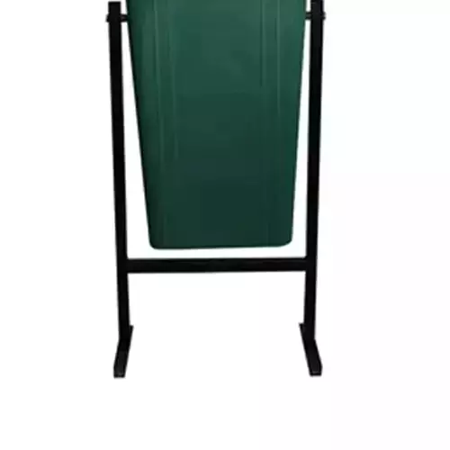 Grassland Dome Lid Dustbin HDPE Plastic Green 110 L, GPL1030