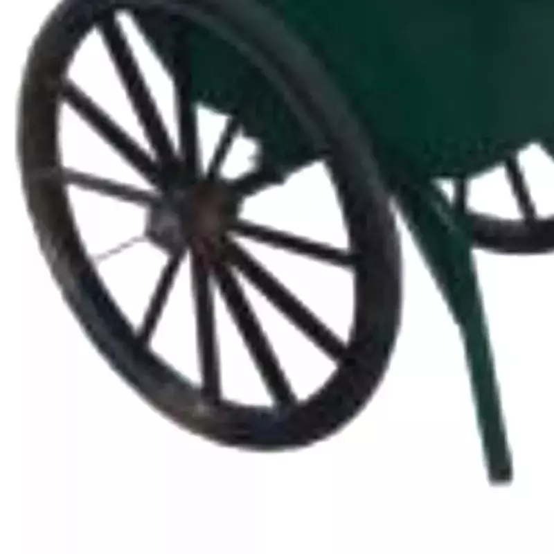 Grassland Waste Handling Trolley Plastic Green 100 L with 2 Wheels, GPL1033