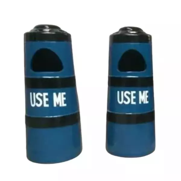 Grassland Crafted Dustbin Fibre Reinforced Plastic Black & Grey 14x23 inch 60 L, GFRP1272