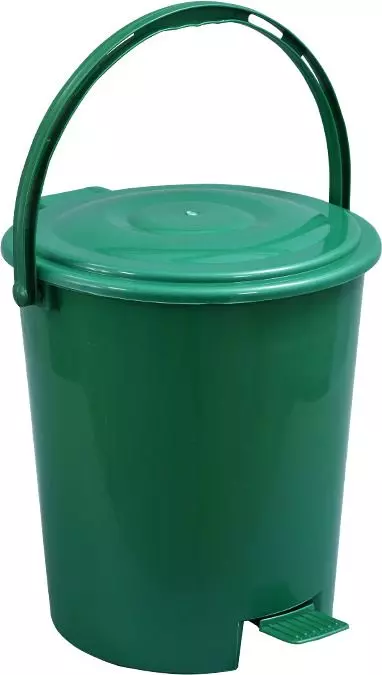 swagath-dustbin-with-foot-pedal-plastic-glossy-finish-green-for-hygienic-waste-disposal-use-dustbin12