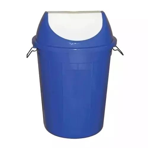 Grassland 20 L Dustbin with Swing Lid HDPE Plastic Blue, GPL1069