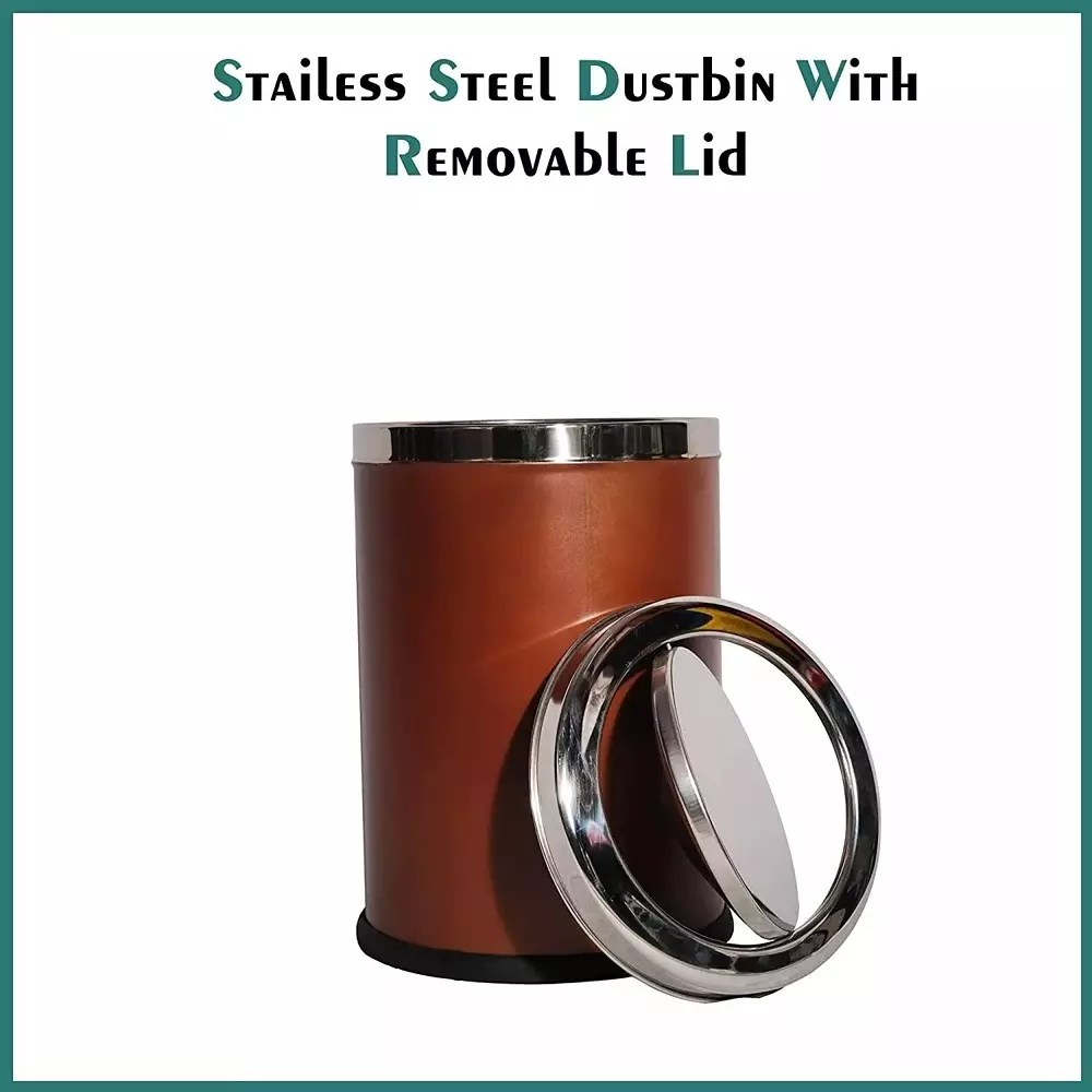 grassland-dustbin-55-l-stainless-steel-round-brown-with-swing-lid-gss1066