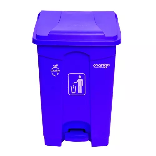 Mango Jumbo Pedal Bin 65 L Capacity 381x431.8x660.4 mm, Blue
