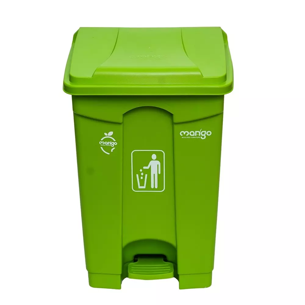 Mango Jumbo Pedal Bin 65 L Capacity 381x431.8x660.4 mm, Citrus Green