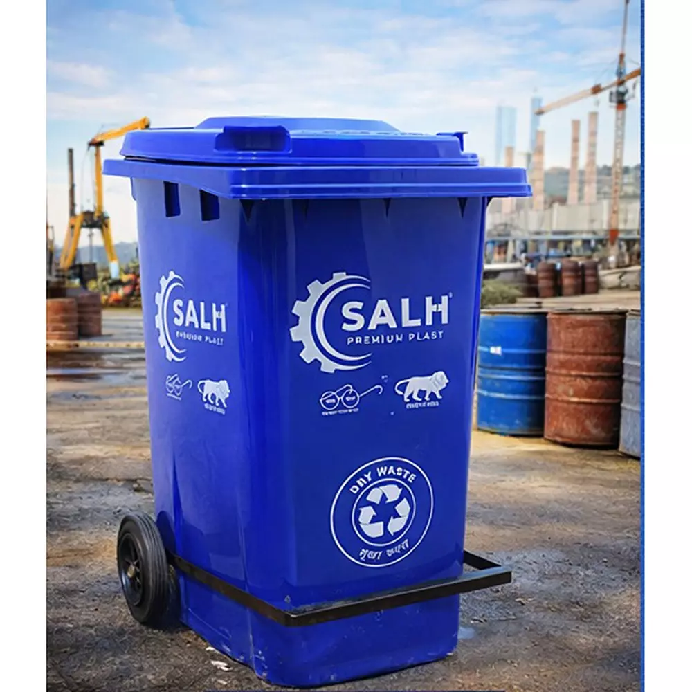 salh-dustbin-open-top-along-with-lid-and-2-wheels-240-l-capacity-blue-rectangular-shape-plastic-for-outdoor-swb-240-l