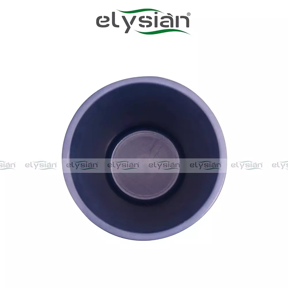 Elysian Dustbin Bucket Blue Plastic Matte 10 L Capacity for Kitchen Garbage Waste