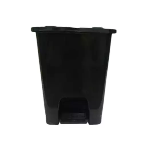 Grassland 20 L Black HDPE Plastic Pedal Dustbin, GPL1264