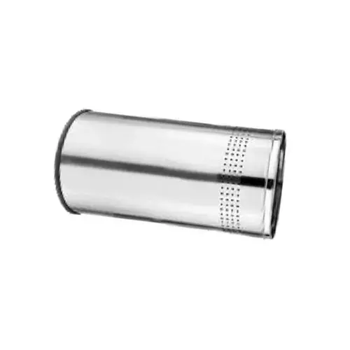 Grassland 44 L Open Top Dustbin Stainless Steel Silver 12x24 Inch, GSS1010