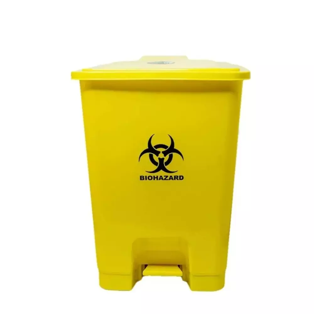 GENERIC Bio Medical Waste Bin Small Size 20 L Multicolor Plastic (Pack of 1)