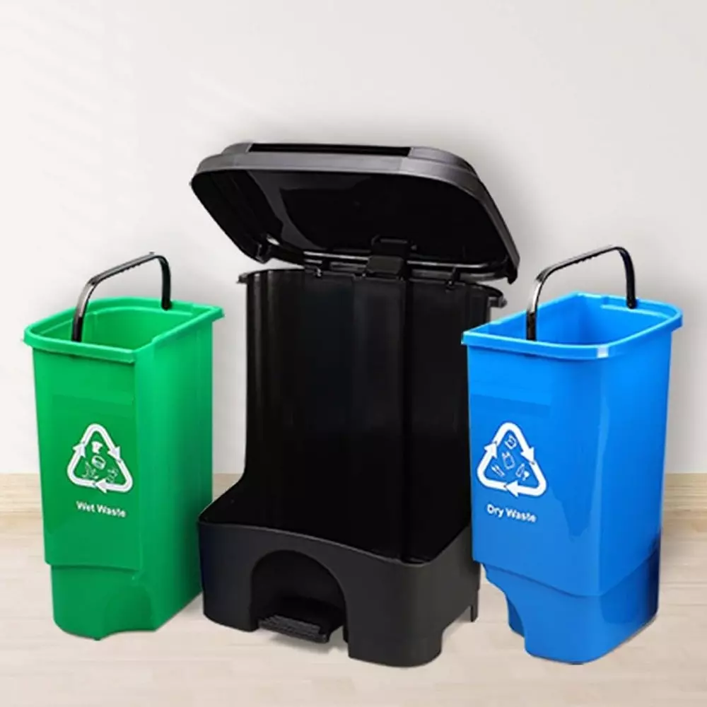 r-r-premium-twin-pedal-dustbin-kit-33-l-capacity-plastic-for-hospitals-clinics-laboratories-healthcare-use
