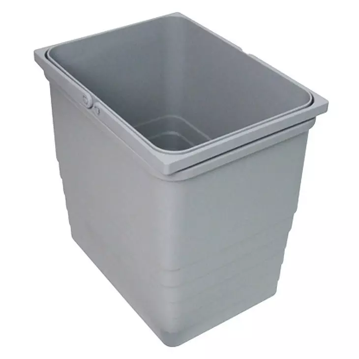 Hafele Replacement Bin Plastic 12 L Capacity, 502.90.512