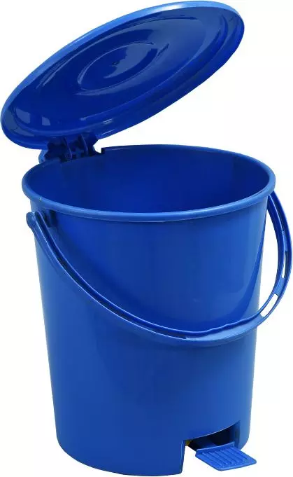 swagath-dustbin-with-foot-pedal-plastic-glossy-finish-blue-for-hygienic-waste-disposal-use-dustbin12