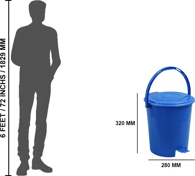 swagath-dustbin-with-foot-pedal-plastic-glossy-finish-blue-for-hygienic-waste-disposal-use-dustbin12