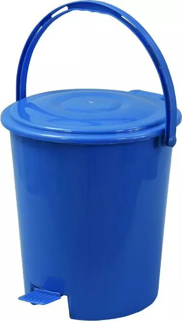 swagath-dustbin-with-foot-pedal-plastic-glossy-finish-blue-for-hygienic-waste-disposal-use-dustbin12