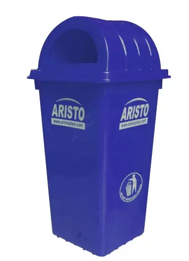 ARISTO 60 L Blue Plastic Dome Lid Dustbin