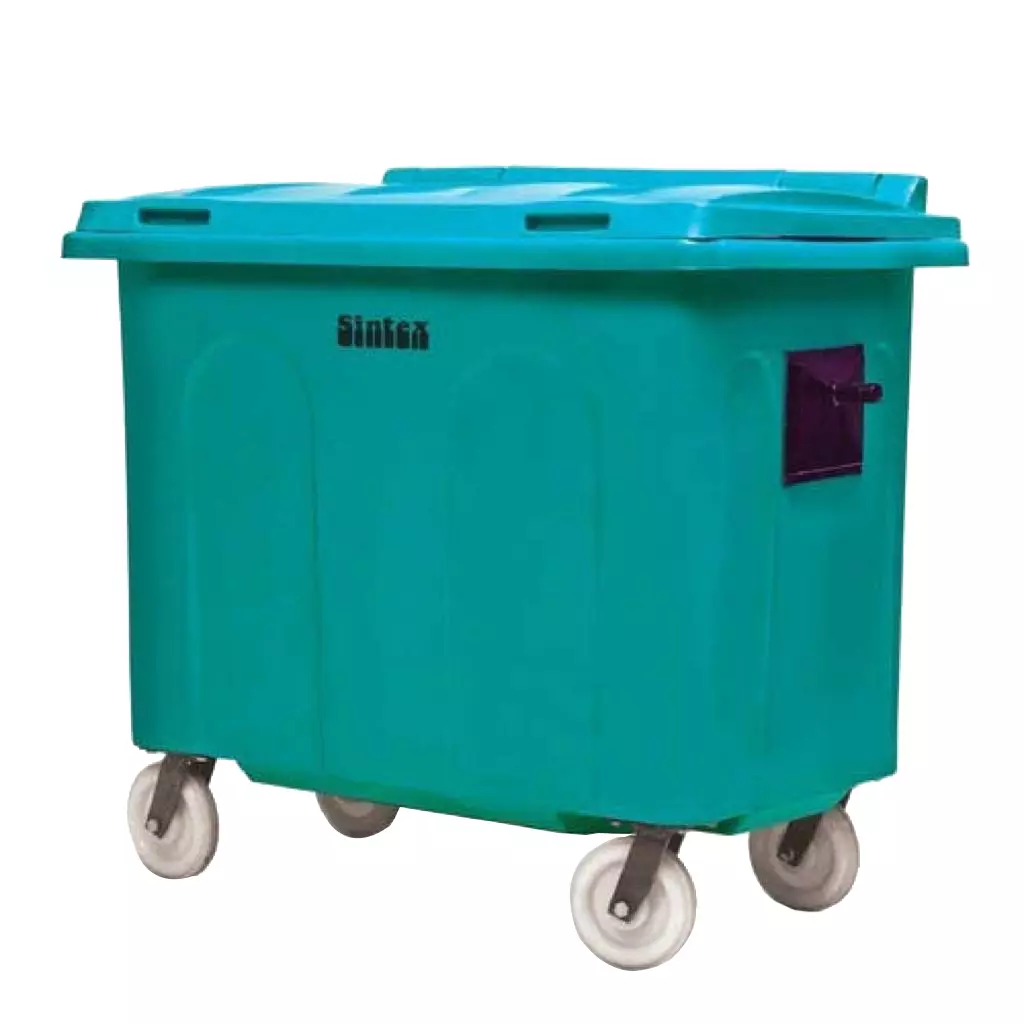 Buy Sintex 1100 Ltr. Blue Giant Wheeled Waste Bins GBRW 11001 Online