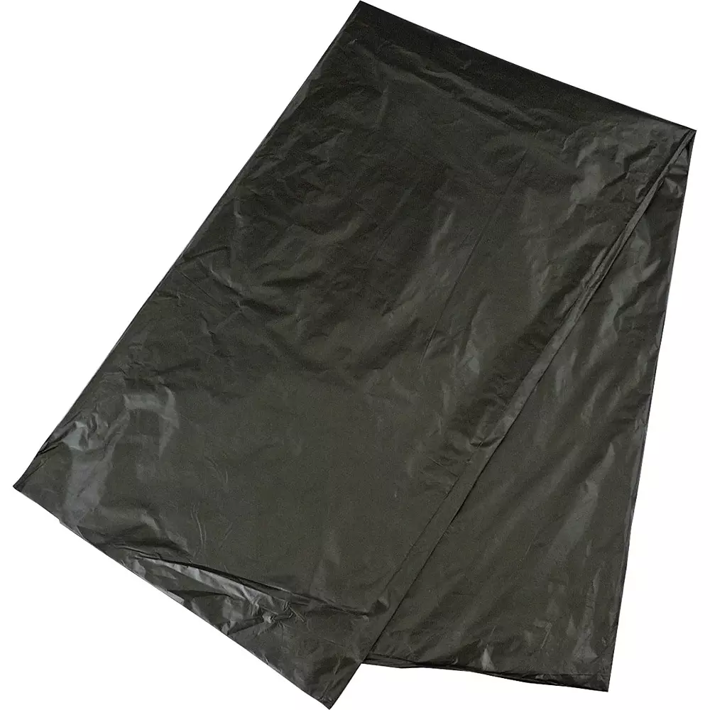 MonotaRO Plastic Bags Smooth type Black 0.04 mm Thickness, 22579436 (Pack of 100 Pcs)