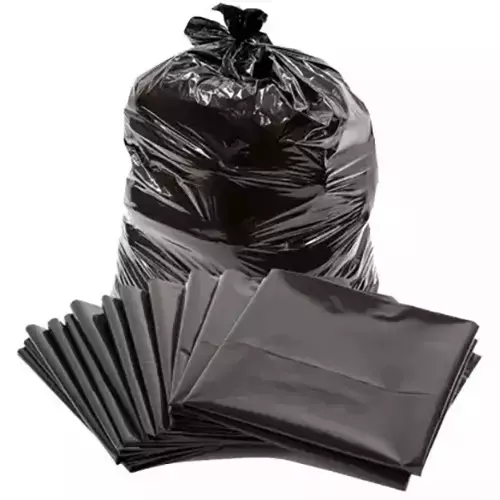 POWERWASH 25 Kg Black 32  x 42 inch 75 Micron Garbage Bag (Approx 225 Pcs)