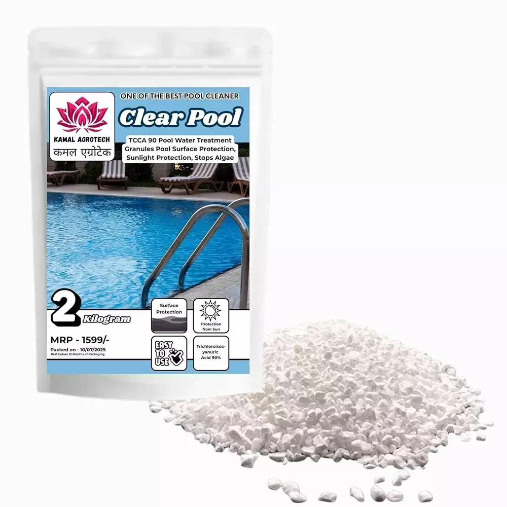 Kamal Agrotech Water Treatment Granules 2 Kg for Swimming Pool