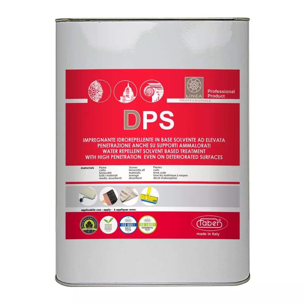 Faber DPS Water Repellent Solvent Based Treatment 1 L Solvent Hydrocarbons Liquid Transparent