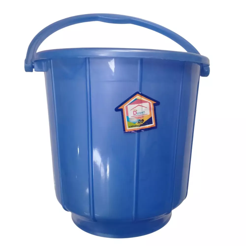 GENERIC Bucket(Balti) 20 L Unbreakable Virgin Plastic Assorted For Bathroom Kitchen