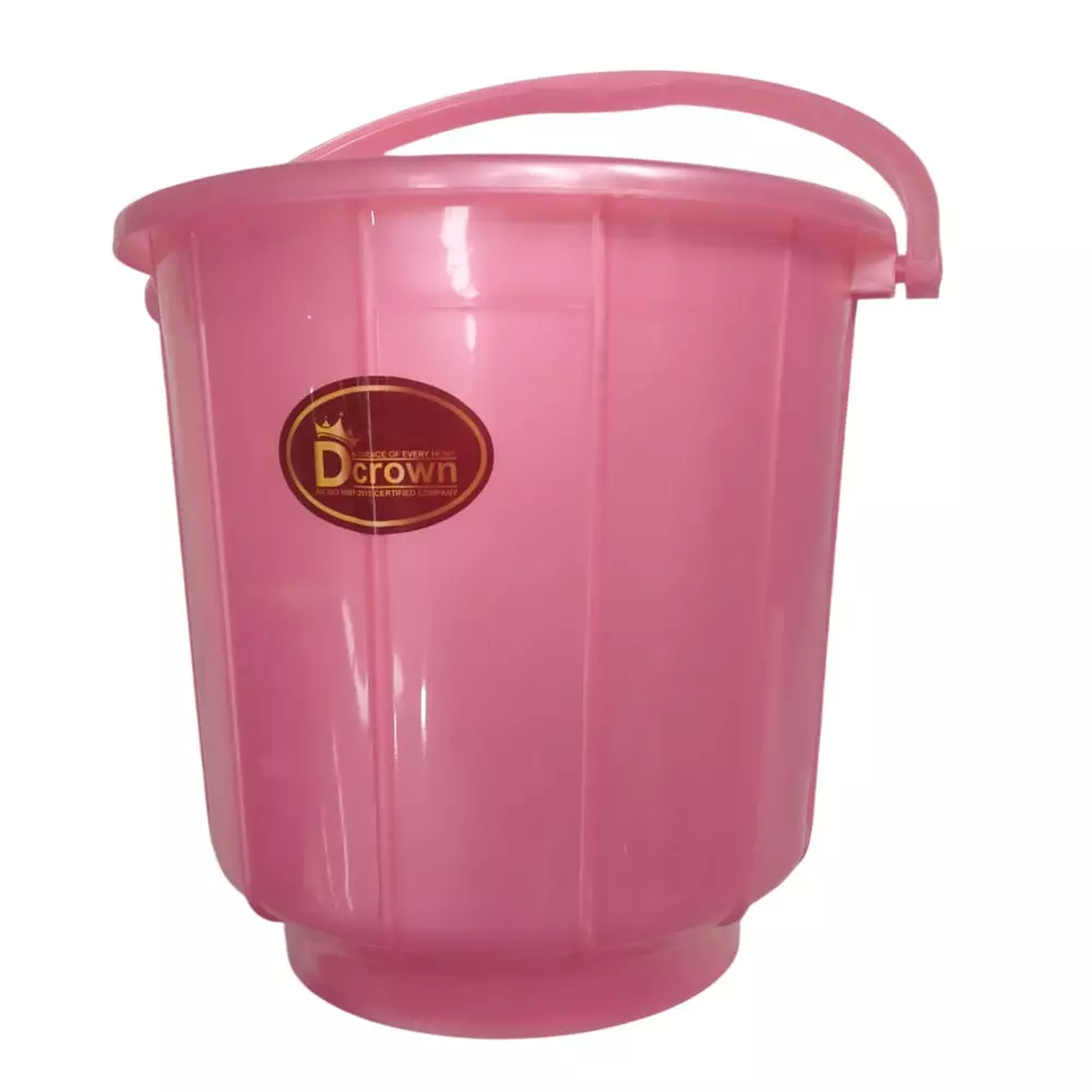 GENERIC Bucket(Balti) 20 L Unbreakable Virgin Plastic Assorted For Bathroom Kitchen