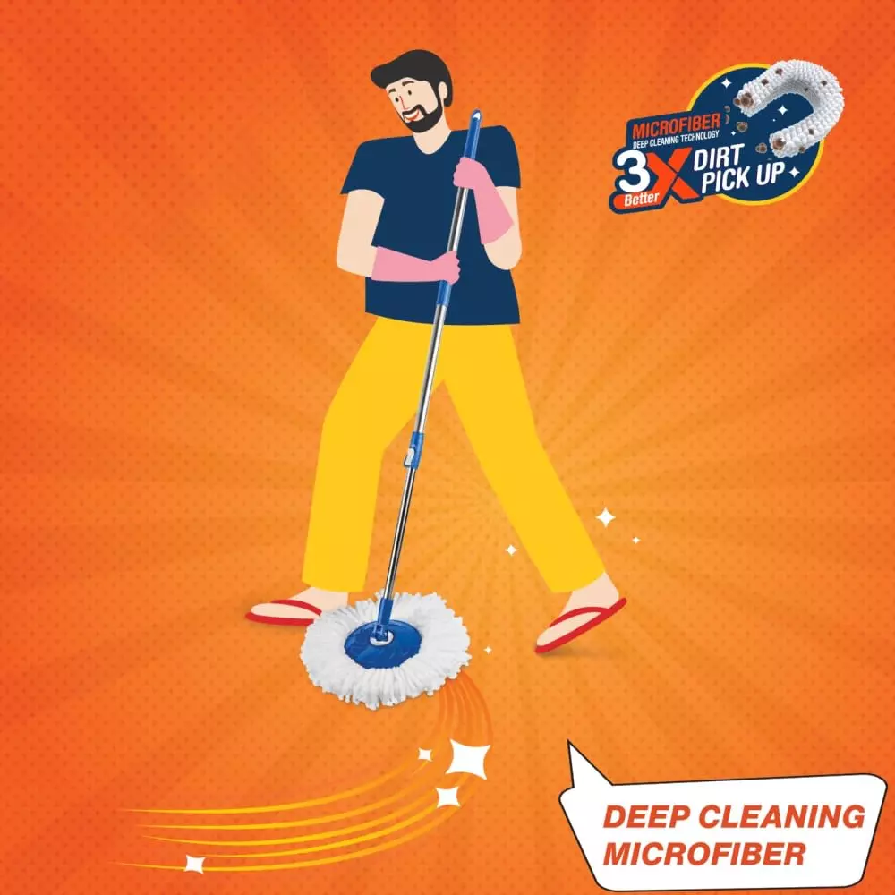 GALA QUICKSPINMO Blue Quick Spin Mop