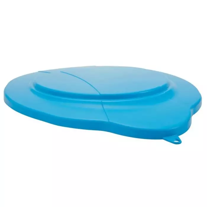 VIKAN Bucket Lid Plastic Blue with Handle, 56933