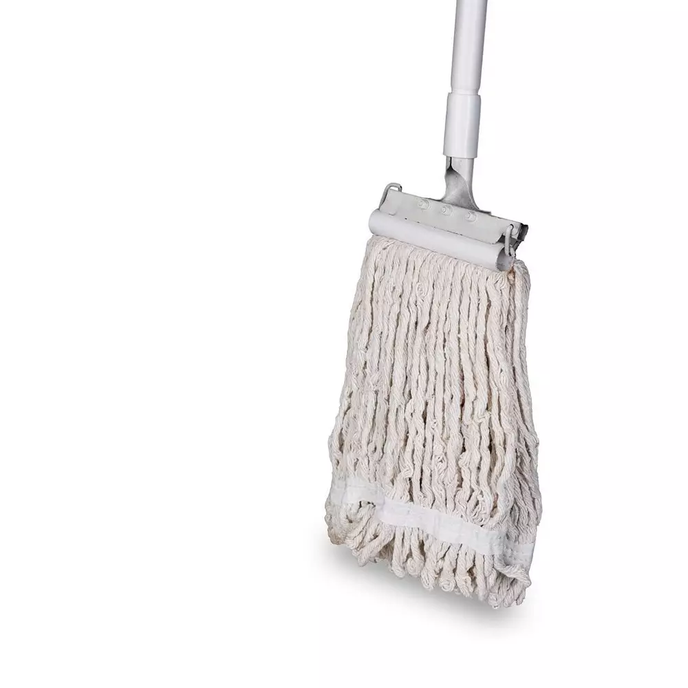 Vimal Metal Clip Mop Stick Heavy Duty Commercial/Industrial Use Large with 2 Extra Refill/Cartridge with Handle for Floor Cleaning
