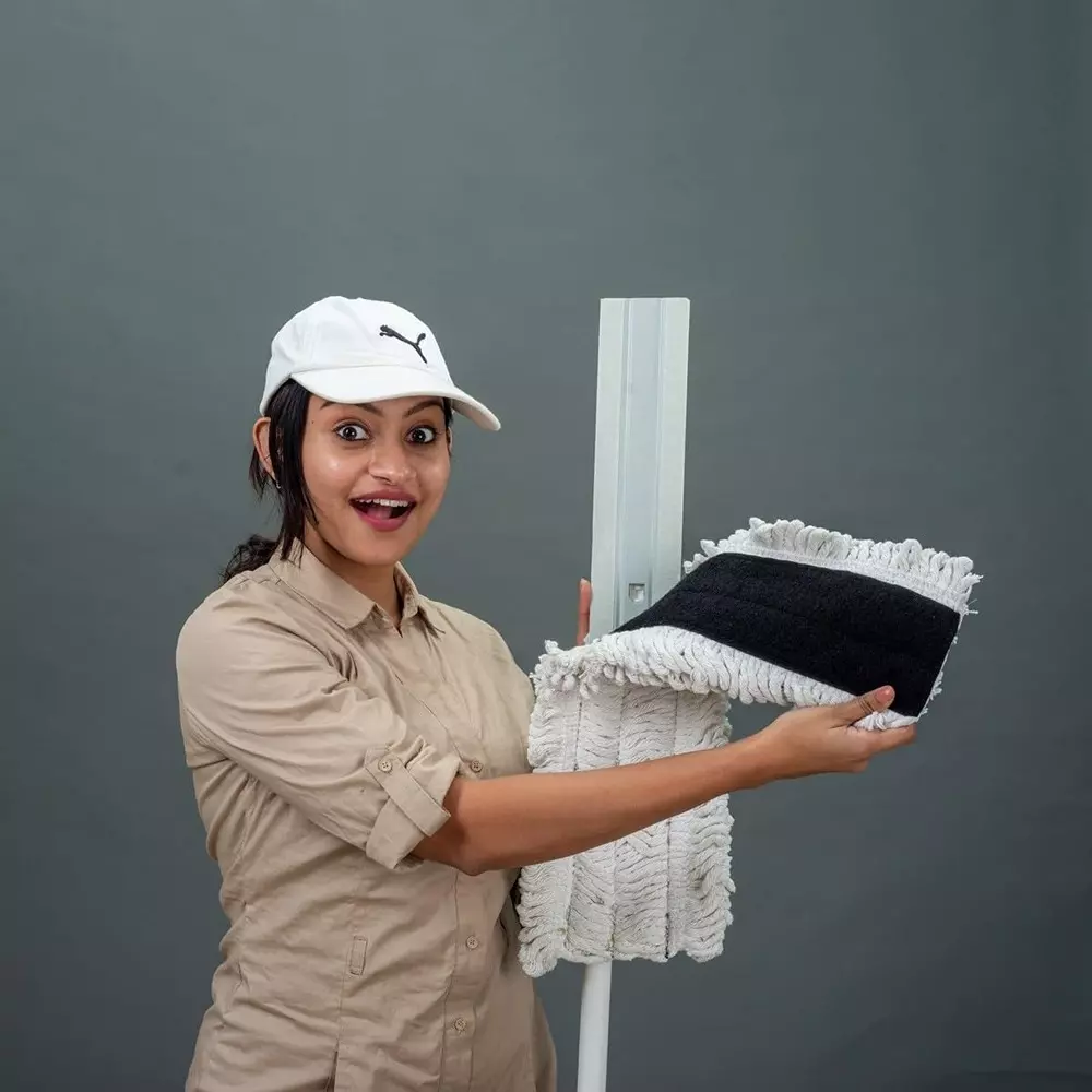 Vimal Flatuna 600 Professional Series Commercial/Industrial Floor Cleaning Flat Mop 60 cm