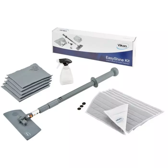 VIKAN Easyshine Kit Mop and Handle 170 mm, 549101