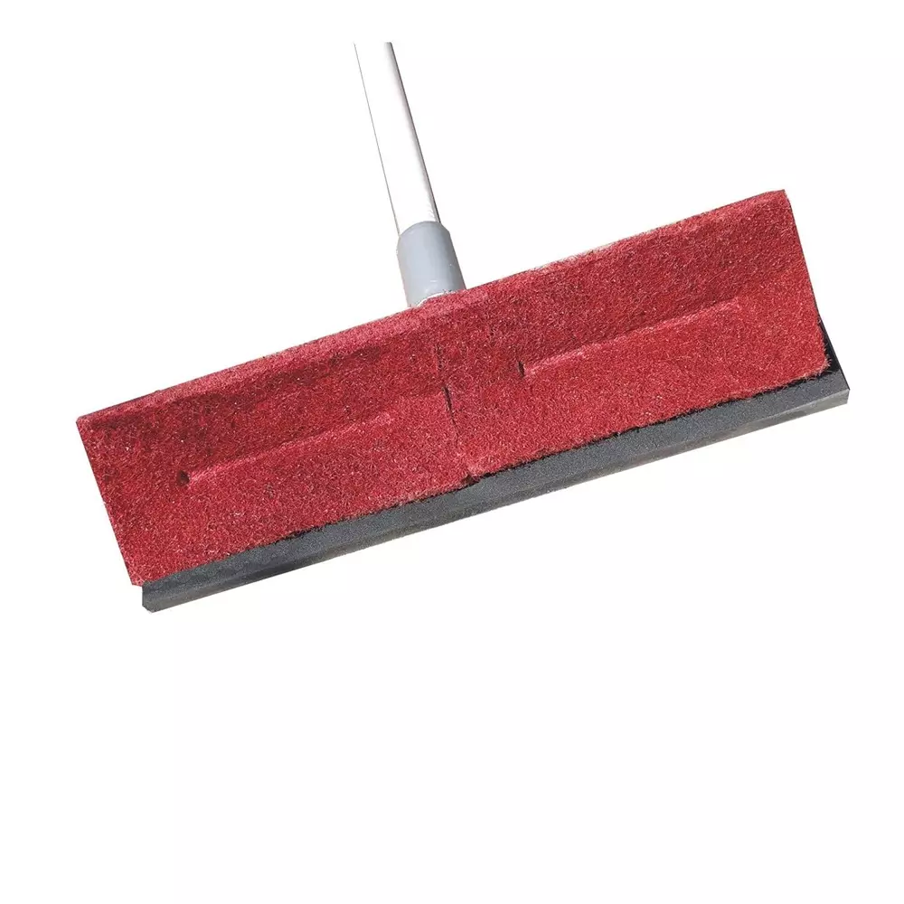 Vimal ECO- 300 Floor Cleaning Long Handle Scrubber with Wiper (2 in 1) Multicolor Plastic Handle