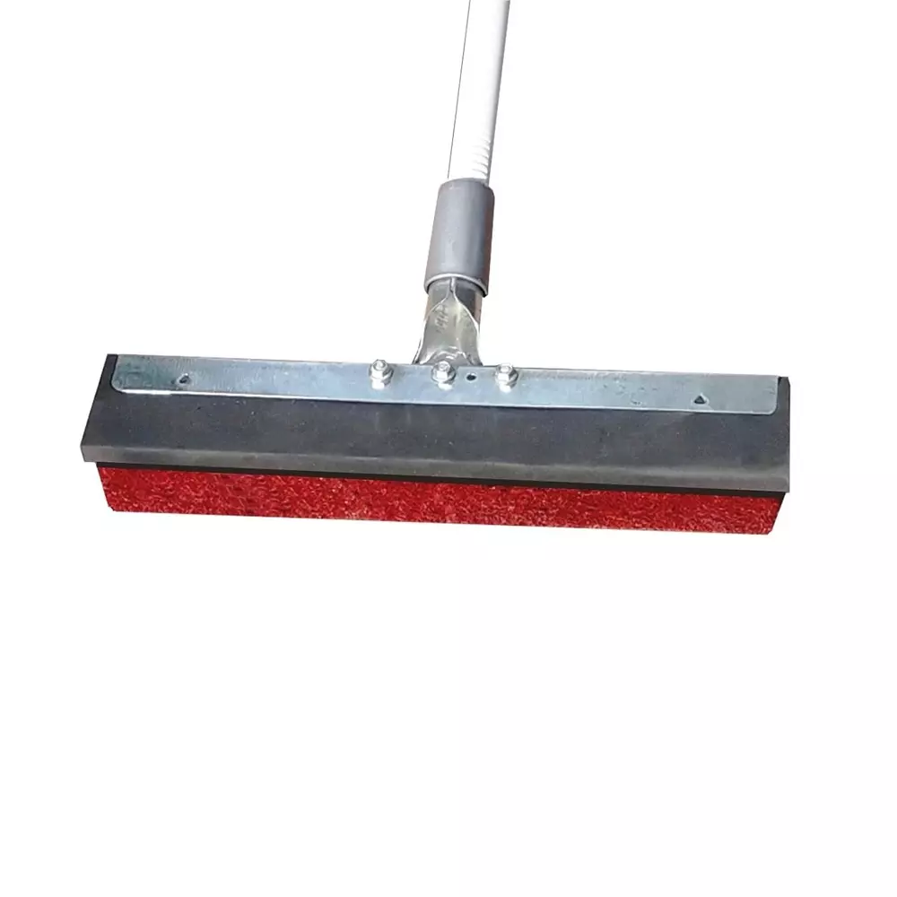 Vimal ECO- 300 Floor Cleaning Long Handle Scrubber with Wiper (2 in 1) Multicolor Plastic Handle