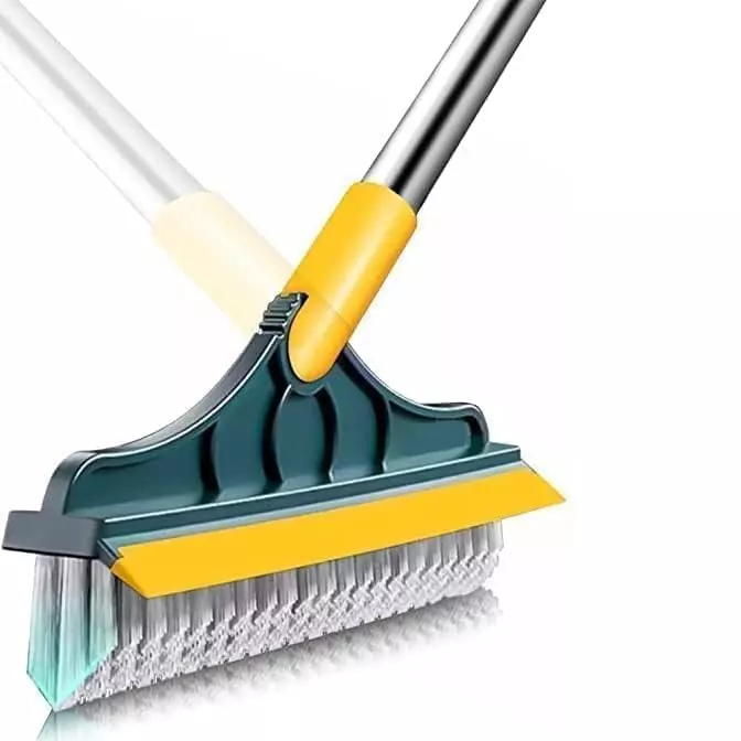 dr-marwin-squeegee-wiper-with-telephonic-handle-yellow-15x5-cm-flap-40-cm-handle-plastic-for-home-school-hospitals