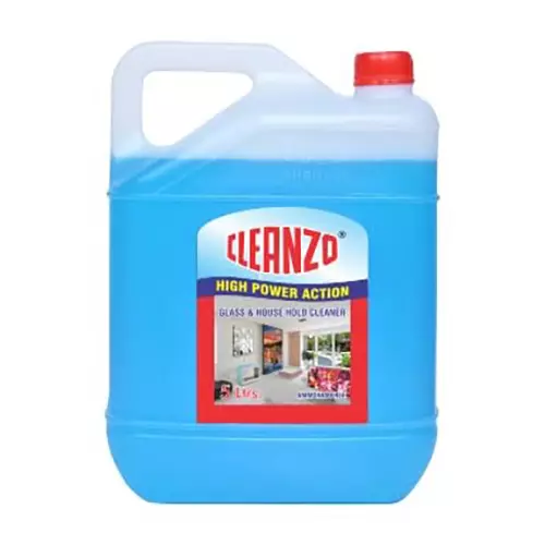 Cleanzo Glass Cleaner 5 L Fresh Fragrance For Mirror, Window, Kitchen, Car Windshields