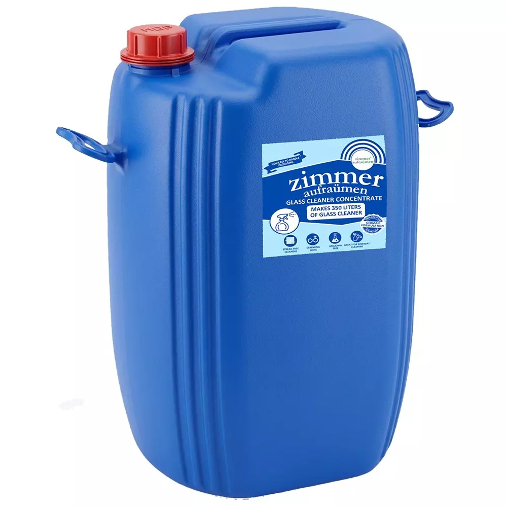 Zimmer Aufraumen Glass Cleaner Concentrate Liquid Fresh Fragrance 35 L (Makes Upto 350 L), ZA-GLS-35L