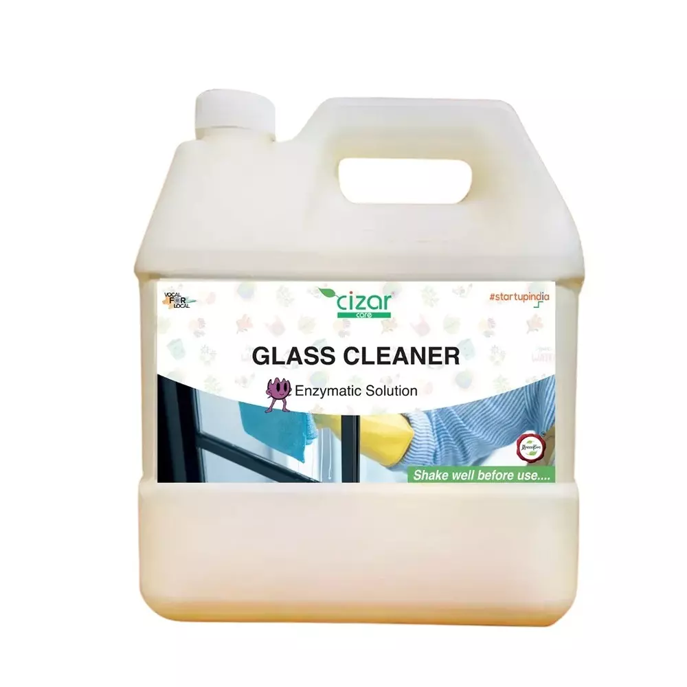 Cizar Glass Cleaner Concentrate 5 L with Enzyme for All Types of Surfaces