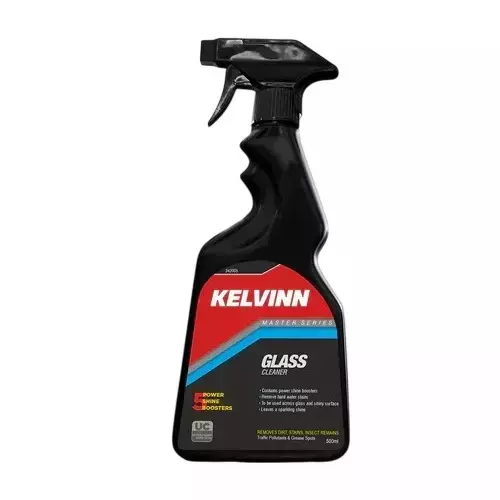 KELVINN Glass Cleaner 500 ml 5X Power-Shine Boosters (Pack of 5)