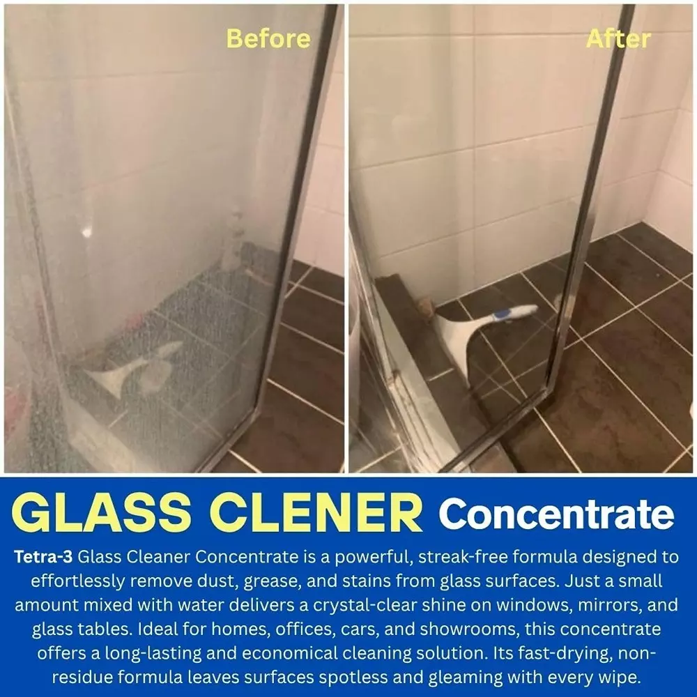 TetraClean 5 L Glass Cleaner Fresh Scent All Purpose Glass Cleaning, Tetra_3