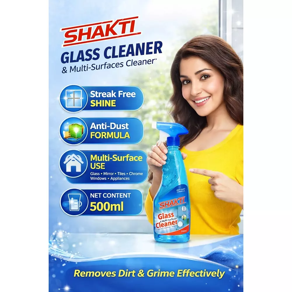 shakti-glass-multi-surface-cleaner-500-ml-capacity-liquid-form-blue-fresh-fragrance-bottle-packaging-type-for-mirror-window-kitchen-home-cleaning