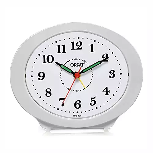 Buy Ajanta Orpat TB_307_White Beep Alarm Clock Online in India at Best