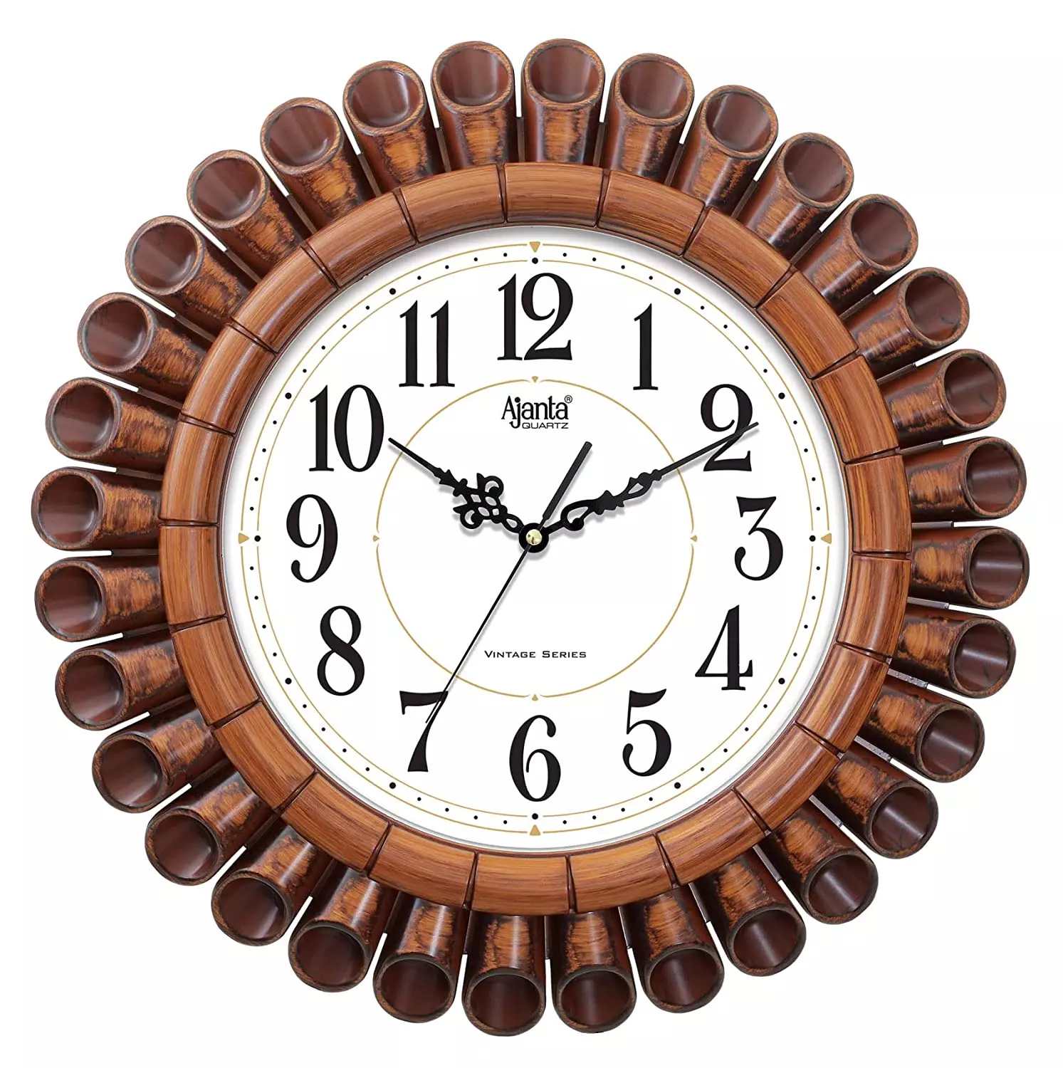 Buy Ajanta Wall Clock 16 Inches 5037_White Vintage Wall Clock Online in