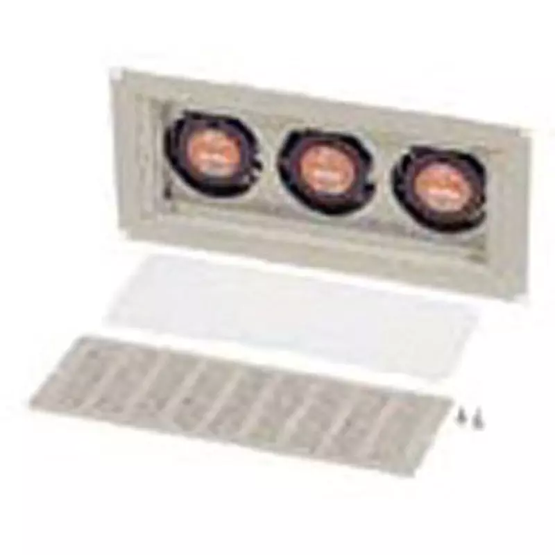 NITTO KOGYO Filter Cassette with Ventilation Fan 0.6/0.56 m³/min Max Airflow, RD44-811LRC